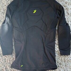 STORELLI BODYSHIELD GK 3/4 UNDERSHIRT in black, size small, EUC